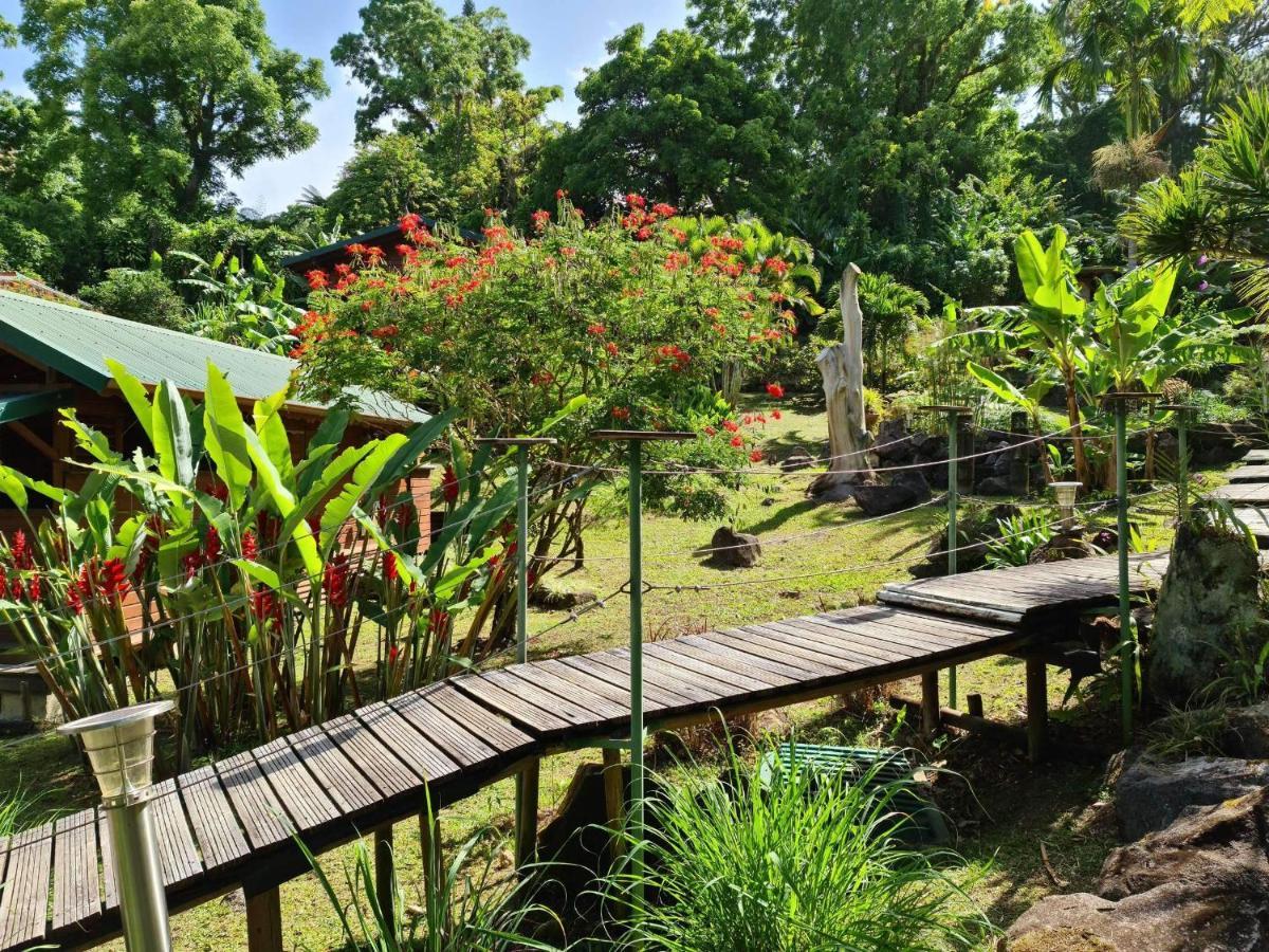 סן-קלוד Les Bananes Vertes Ecolodges מראה חיצוני תמונה